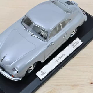 Porsche 356 Coupe 1952 Silber - 400Stk Norev 1:18 Metallmodell